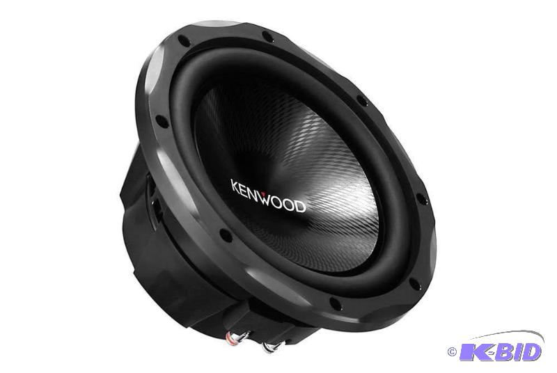 lot 17 image: Kenwood KFC-W3013PS Performance Series 12-Inch Single Voice Coil 4-Ohm Car Subwoofer