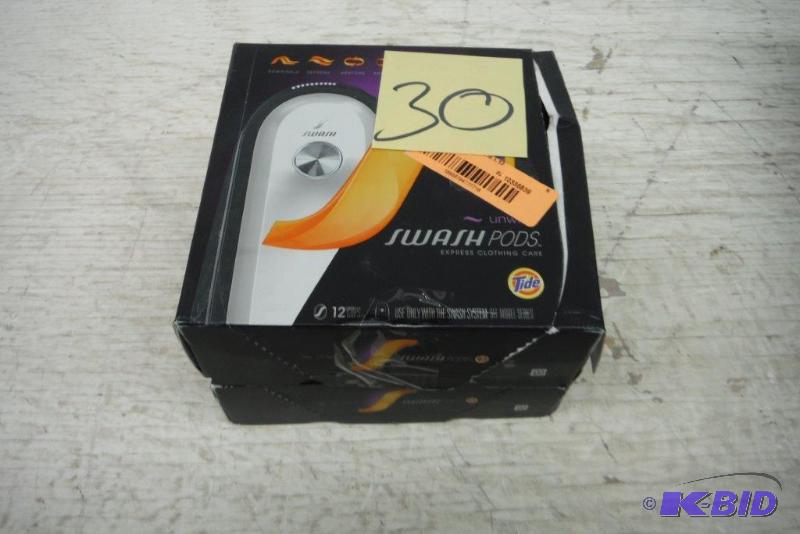 lot 30 image: Tide Swash Pods 3-12 count boxes