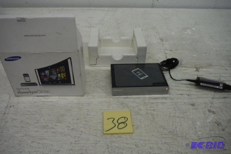 lot 38 image: Samsung Galaxy HomeSync 1TB Personal Cloud Server Device
