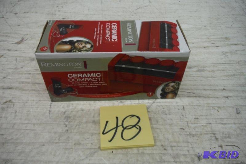 lot 48 image: Remington H-1015 Ceramic Compact, Large and Medium Roller