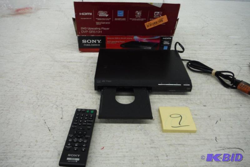 lot 9 image: Sony DVPSR510H DVD Player (Upscaling)