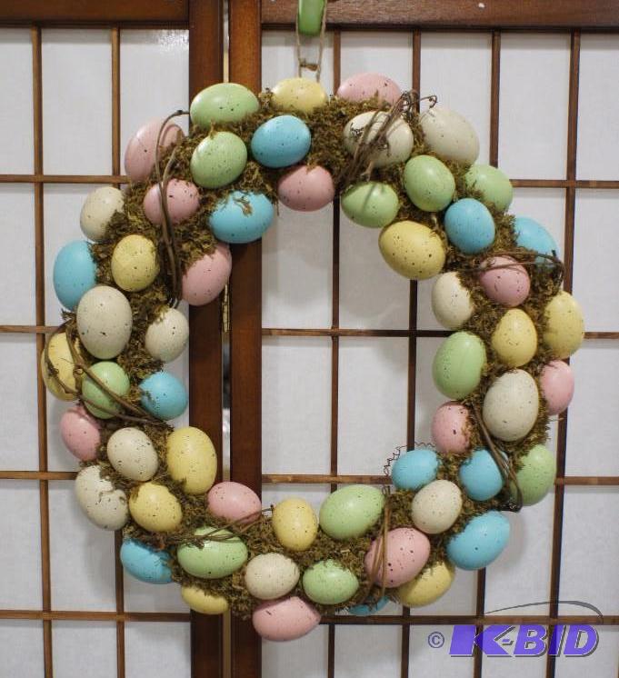 New Easter Egg Wreath - Please see pictures.&...