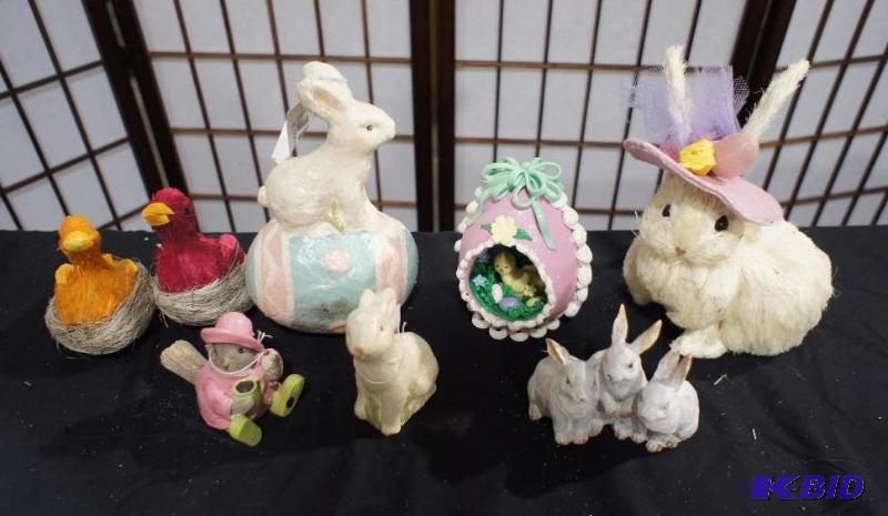 New lot of Easter Decorations - Bunnies - Chi...