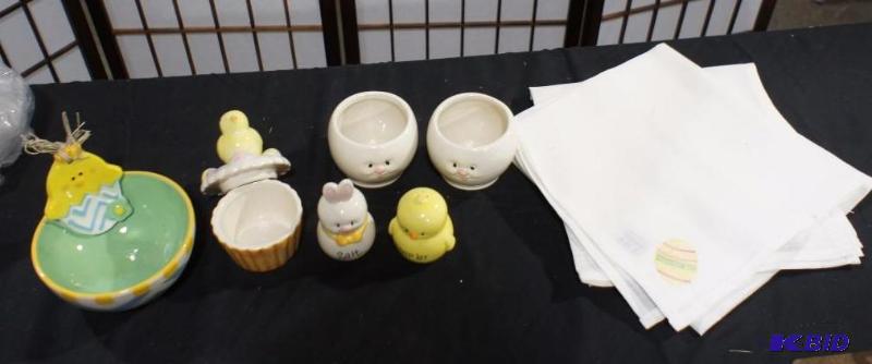 New Easter Decorations - Bunny Candle Holders...
