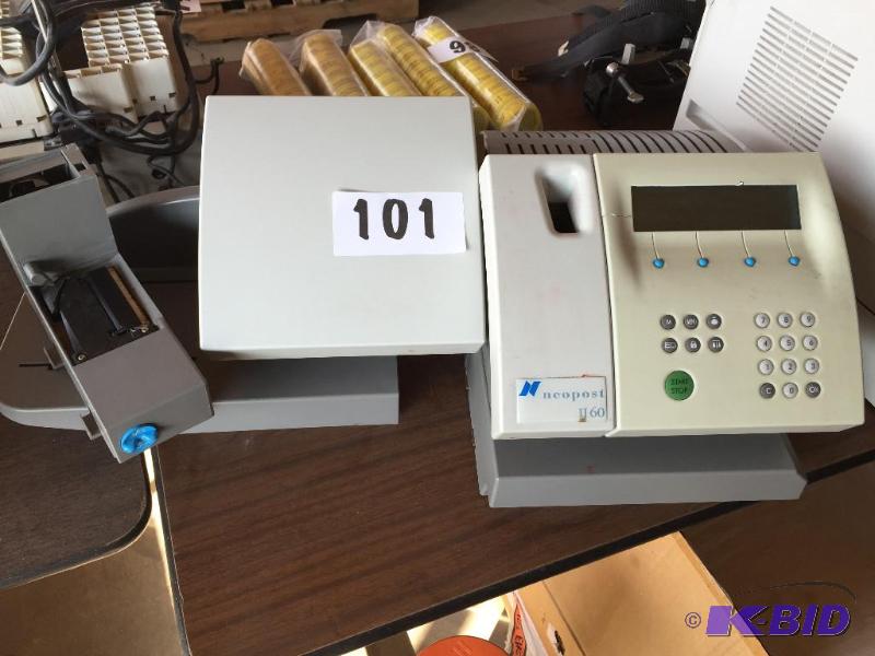 lot 101 image: Neopost machine....