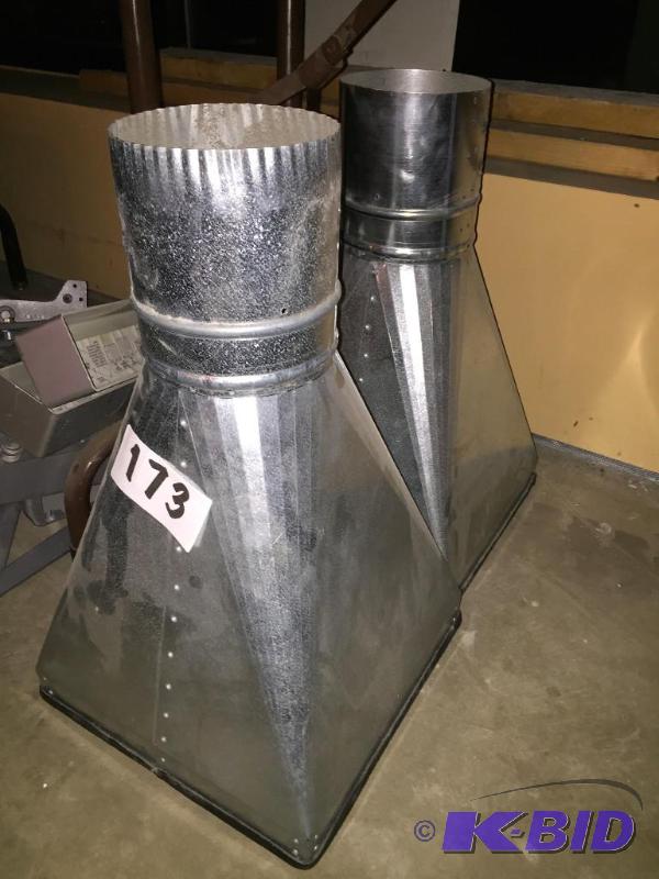 lot 173 image: 2 duct fittings....