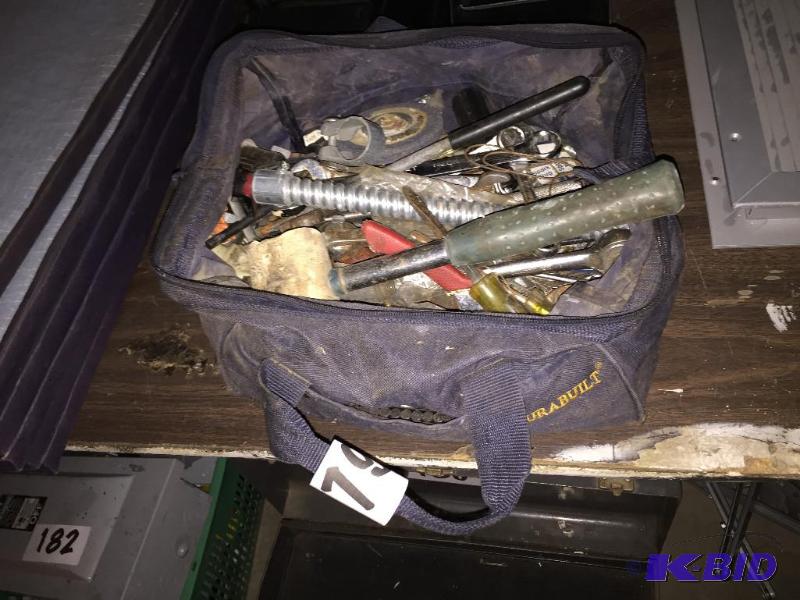 lot 179 image: Tool bag full of misc. tools....