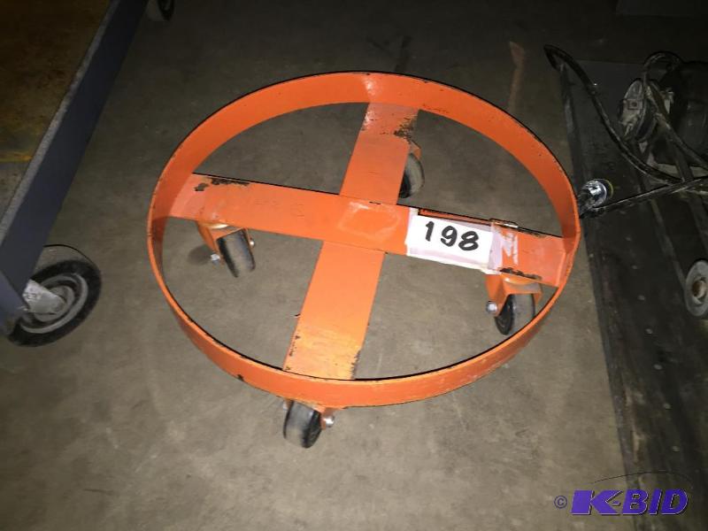 lot 198 image: Barrel dolly  cart....