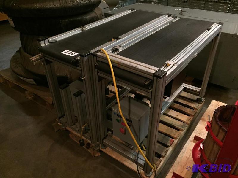 lot 230 image: 2 conveyor units....