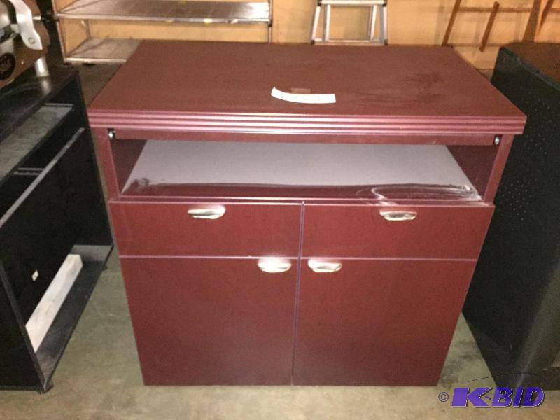 lot 253 image: Office station  cabinet....