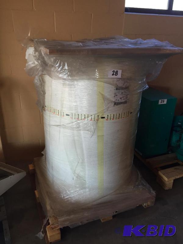 lot 28 image: Very large  heavy roll of paper. Material al...
