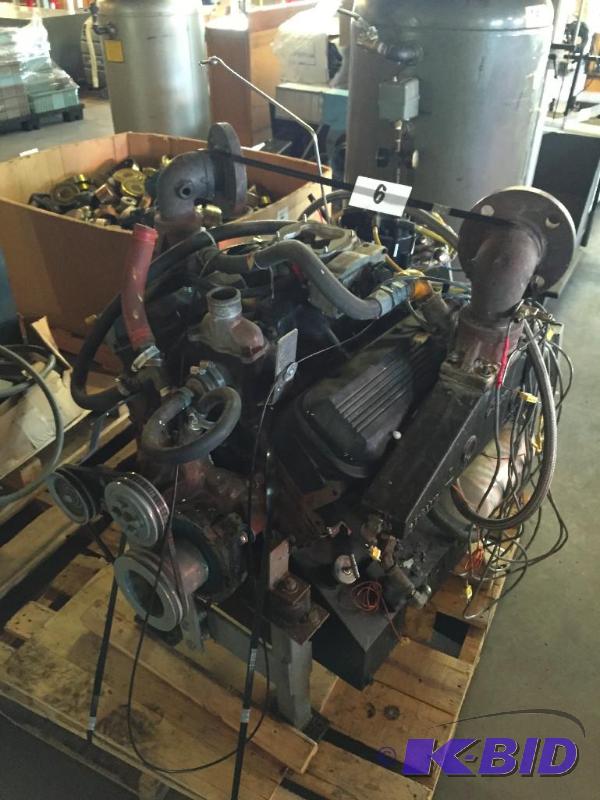 lot 6 image: GM big block engine. Was told it was removed ...