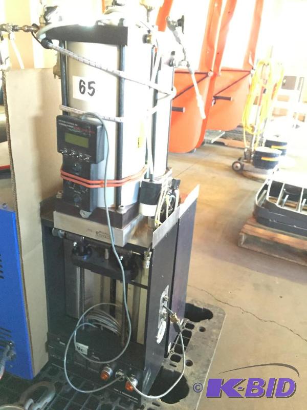 lot 65 image: Lot of 2 press  pump units....