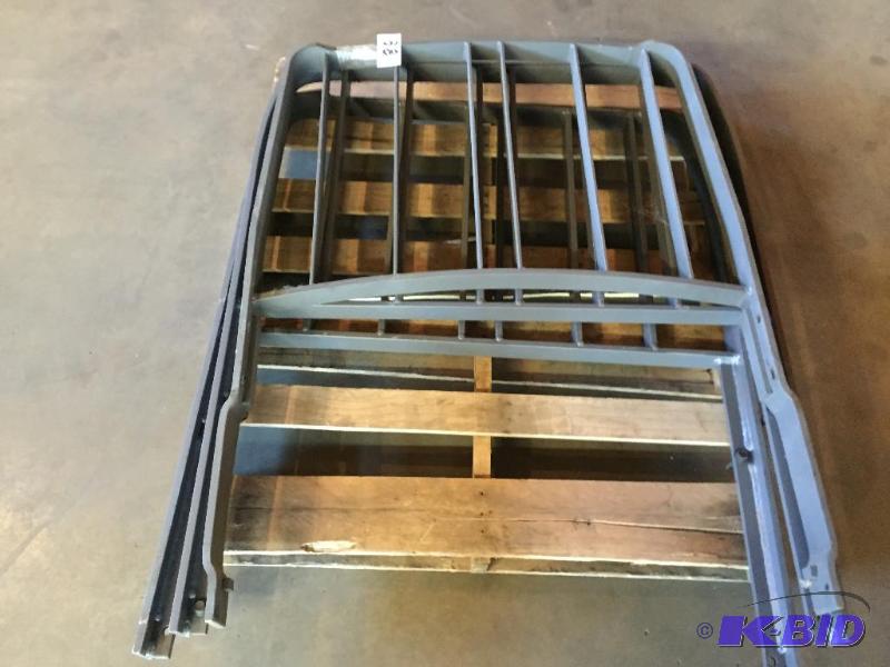 lot 68 image: Lot of 3 forklift headache racks (safety guar...