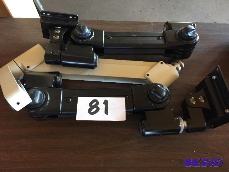 lot 81 image: 3 articulating arms....