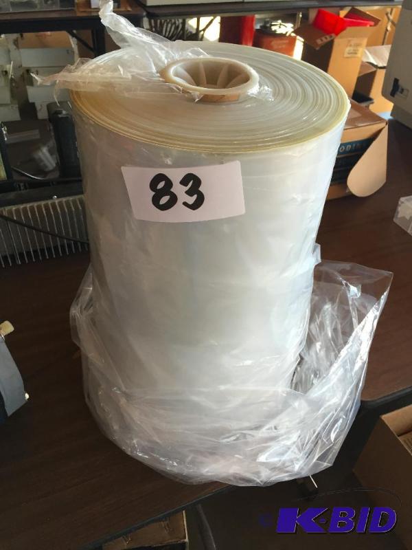 lot 83 image: Roll of new plastic....
