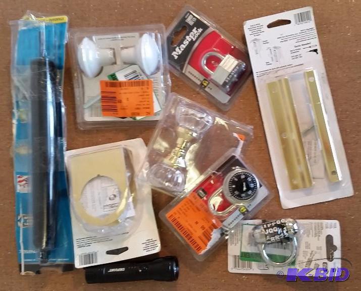 9 item lot Door replacement Parts and Locks and more