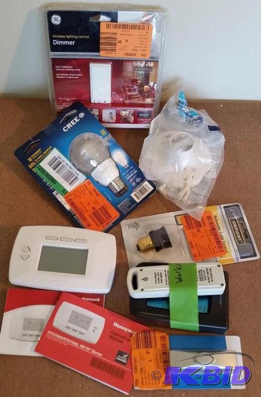 7 item lot Acurite Digital thermometer Honeywell thermostat, Electrical and more