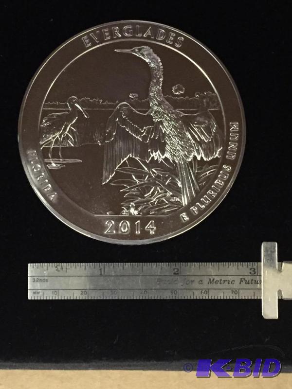 2014 ATB Florida Everglades 5 OZ 999 Silver