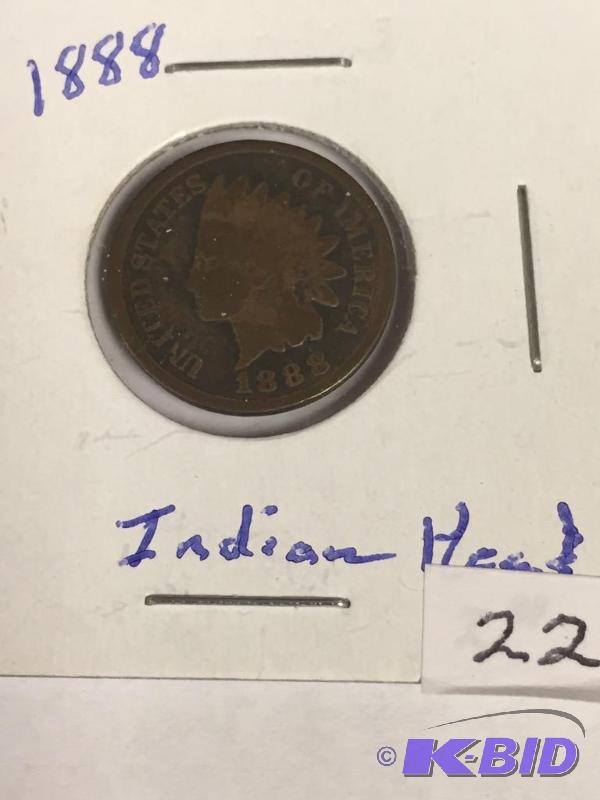 1888 Indian Head Cent