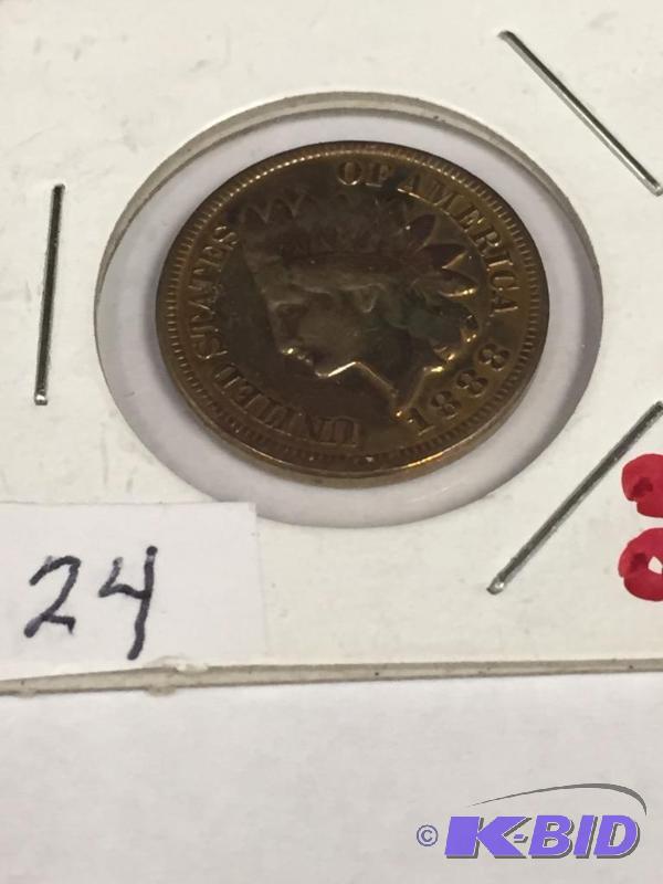 1888 Indian Head Cent VF