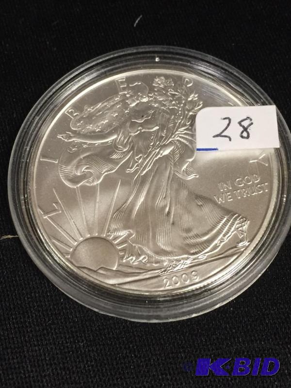 2009 1oz Silver Eagle American Eagle BU