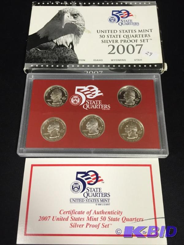 2007 Silver Quarter Proof Set