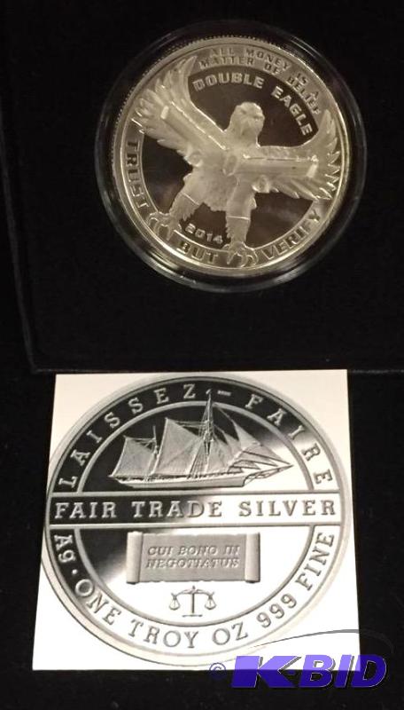 Fair Trade Silver Double Eagle Proof