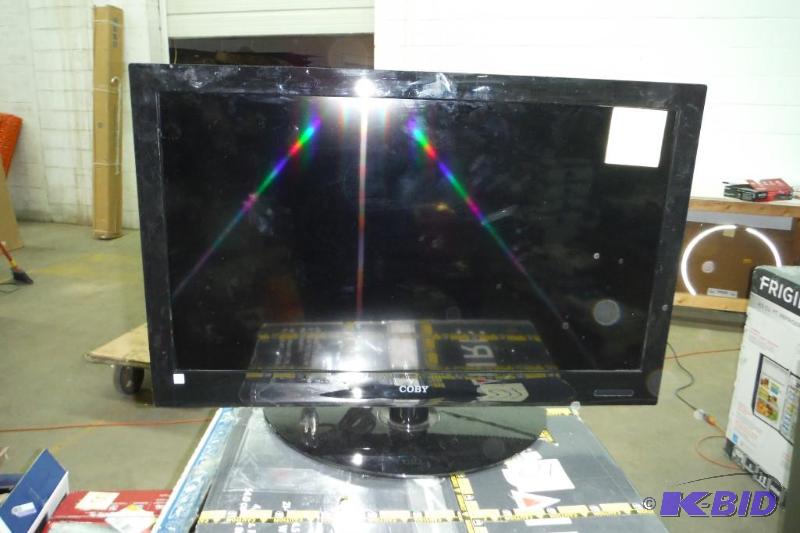 lot 2 image: 32 Coby LEDTV3226 720p Widescreen LED LCD HDTV - 169 60001 (Dynamic) 5ms 2 HDMI ATSCQAMNTSC Tuners (Black)