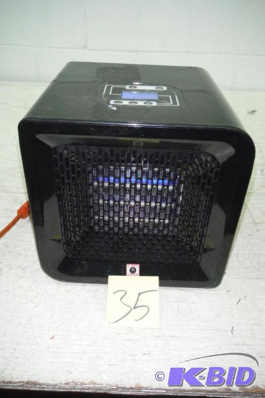 lot 35 image: Redcore - R1 Infrared Room Heater - Black