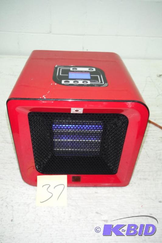 lot 37 image: Redcore - R1 Infrared Room Heater - Red