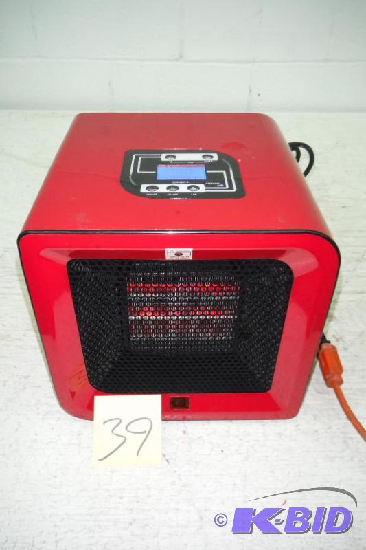 lot 39 image: Redcore - R1 Infrared Room Heater - Red