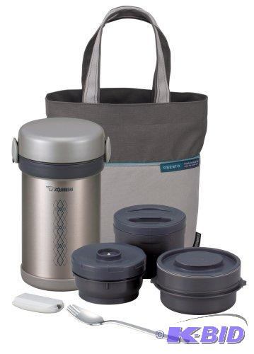 lot 52 image: Zojirushi SL-NCE09 Ms. Bento Stainless-Steel Vacuum Lunch Jar