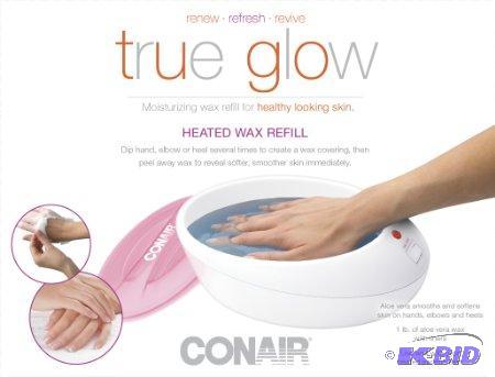 lot 57 image: Conair True Glow Heated Paraffin Replacement Wax
