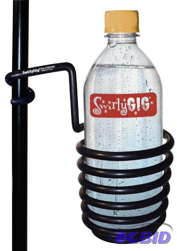 lot 61 image: SwirlyGig SG1000 Original Drink Holder for 12 Tubing, Black