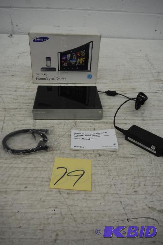 lot 79 image: Samsung Galaxy HomeSync 1TB Personal Cloud Server Device