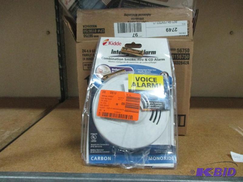 5 combination smoke and CO2 detectors...