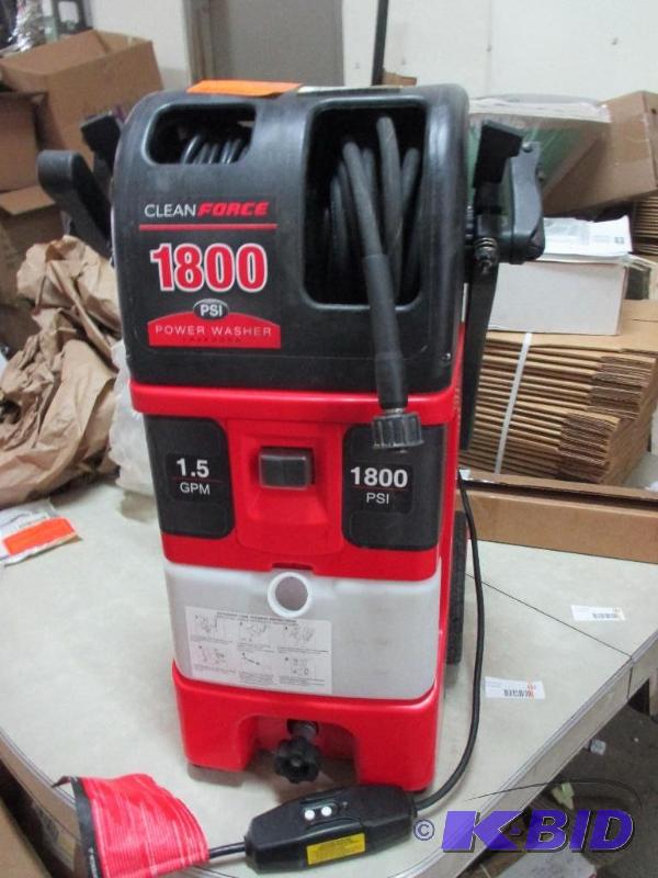 Pressure washer...