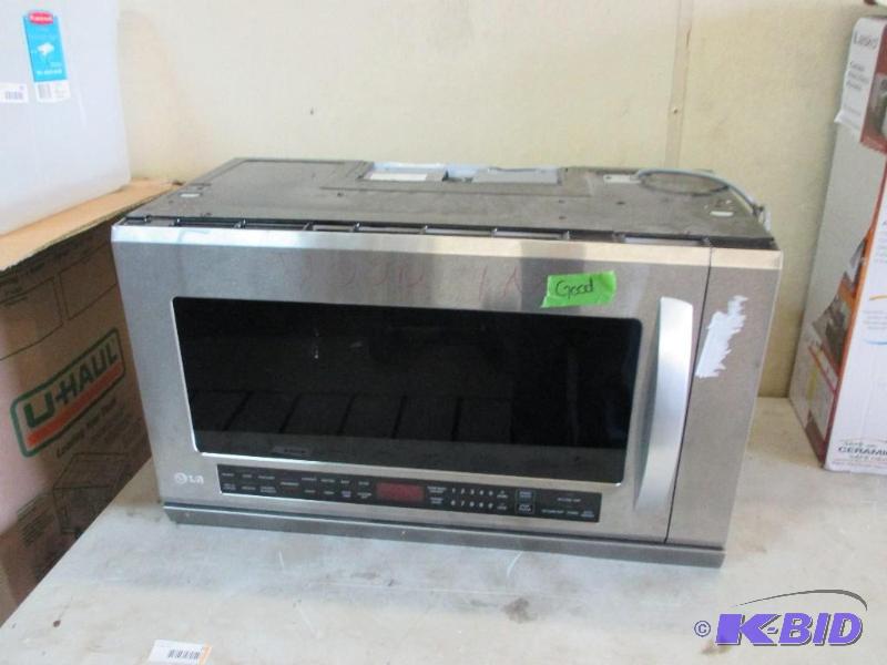 New LG microwave, no turn table...
