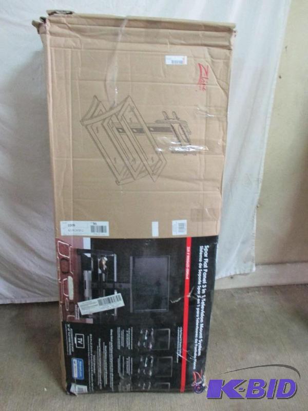 Flat panel tv stand, broken glass...