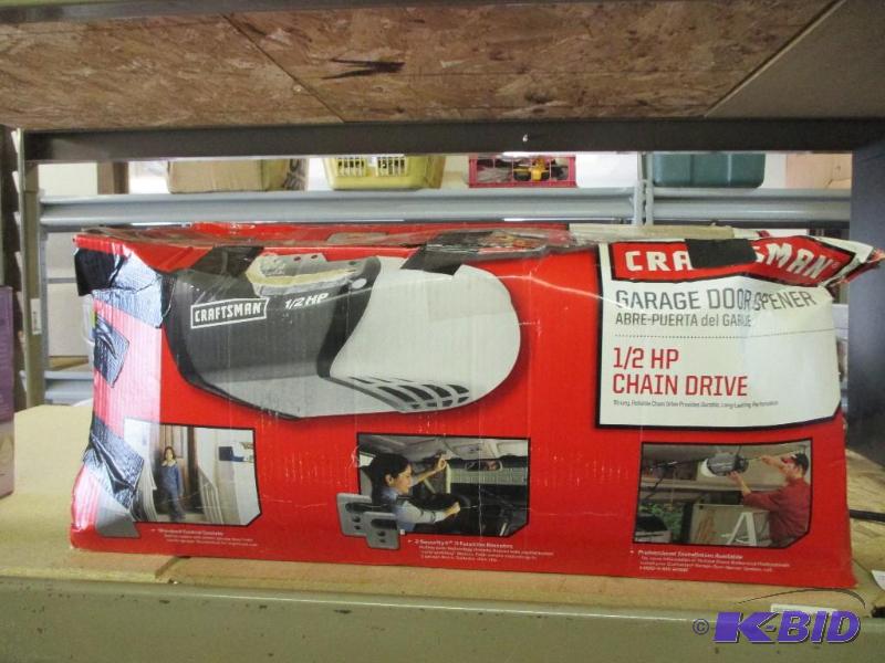 Craftsman 12 hp garage door opener...
