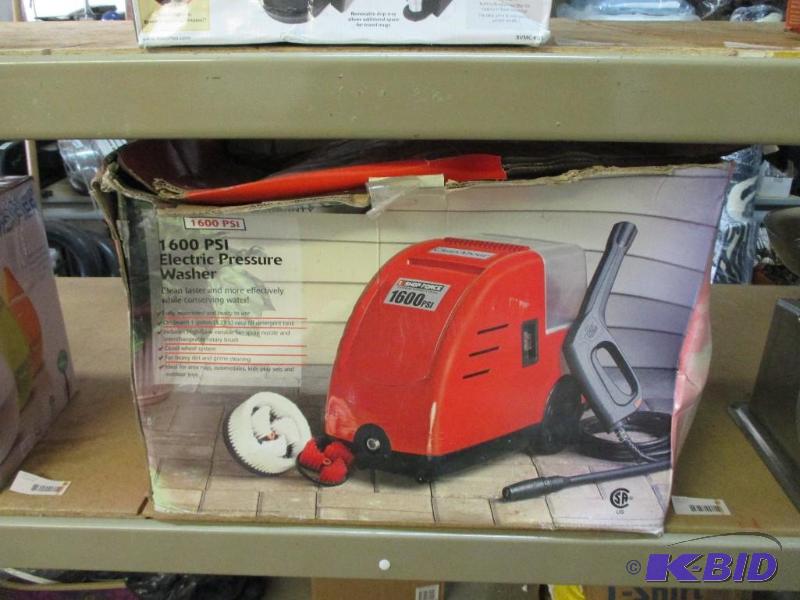 Shop Force pressure washer...
