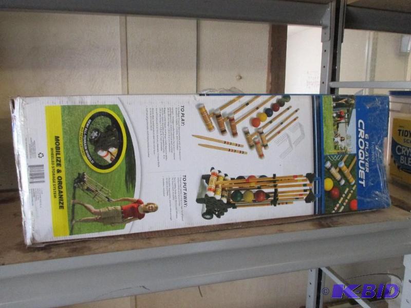 Croquet set...