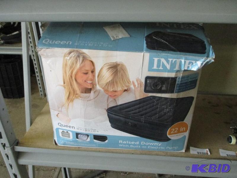 Intex queen air bed...