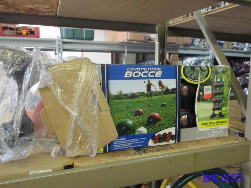 Bocce ball set...