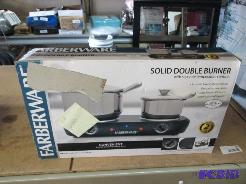 Double burner...