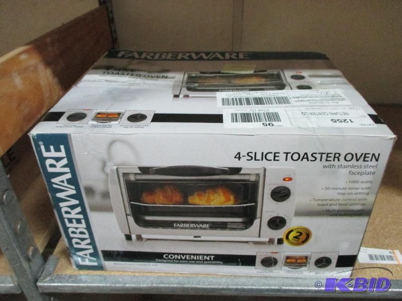 4 slice toaster oven...