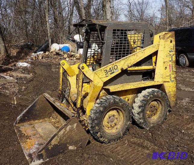 1990s&nbspGehl 3410 Bobcat Skid Loader Skid...
