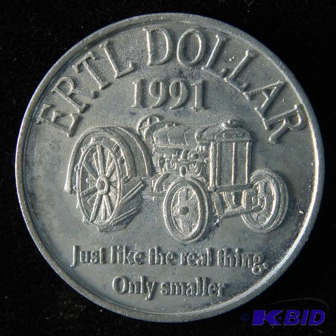 1991 ERTL DOLLAR COLLECTIBLE TOKEN