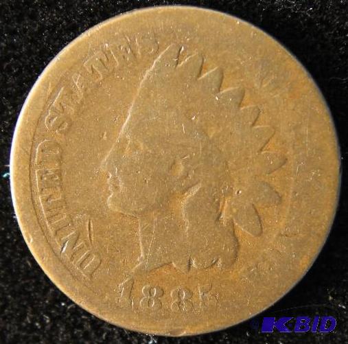 1885 INDIAN HEAD CENT